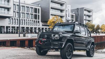 Brabus превратил Mercedes-AMG G 63 в очень черный пикап с 500-миллиметровым клиренсом - motor.ru