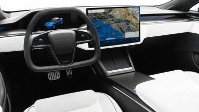 Илон Маск - Нормальный руль для новой Tesla Model S больше не проблема - autocentre.ua