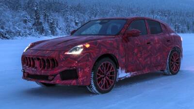 Кроссовер Maserati Grecale вышел на зимние тесты - motor.ru - Швеция