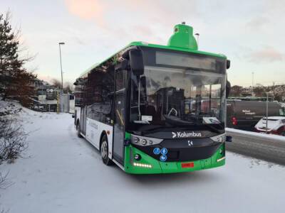 На дорогах Европы впервые начали испытывать автономный автобус 4-го уровня (видео) - autocentre.ua - Норвегия - Турция