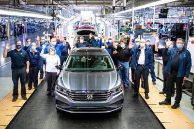 Volkswagen собрал последний экземпляр седана Passat - autocentre.ua - штат Теннесси