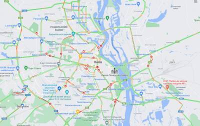 В Киеве исчезли пробки: в чем причина - auto.24tv.ua - Киев - Киев