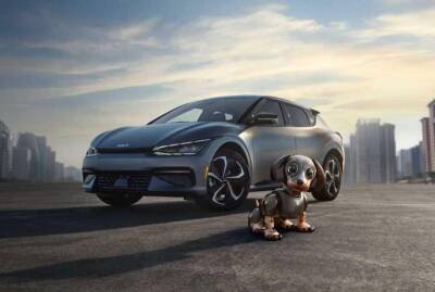 Kia представит на Супербоуле электрический EV6 рекламой с робо-собакой - motor.ru - Сша