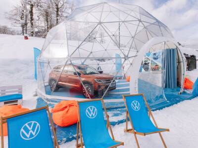Volkswagen на неделе активного отдыха в горах Rosafest 2022 x Gorilla Energy - kolesa.ru - Россия