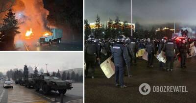 Казахстан протесты: правительство ушло в отставку – фото, видео, последние новости - obozrevatel.com - Казахстан - Алма-Ата