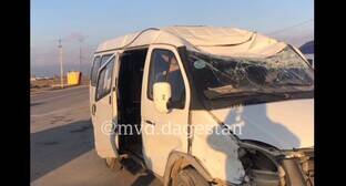 Три человека пострадали при ДТП с микроавтобусом в Дагестане - kavkaz-uzel.eu - республика Дагестан - район Кумторкалинский - Хасавюрт - район Хасавюртовский