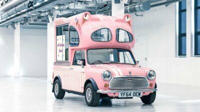 Посмотрите на мини-фургон для мороженного из 1960-х годов - autocentre.ua - Англия