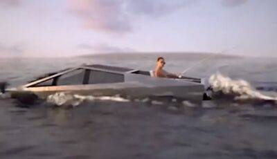 Илон Маск - Рыбакам понравится: новая Tesla сможет плавать по водоемам - autocentre.ua