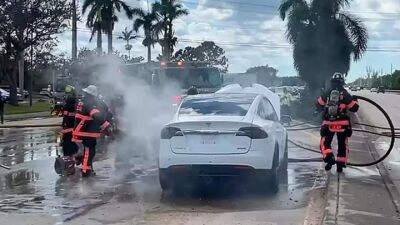 Взрываются после подтопления: у электромобилей нашли новую проблему - auto.24tv.ua - Сша - штат Флорида