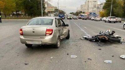 Мотоциклист пострадал в ДТП в Оренбурге - usedcars.ru - Оренбург - Оренбургская обл.