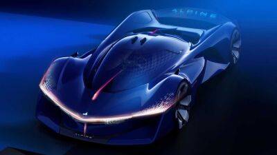 Alpine анонсировала премьеру водородного гиперкара - autocentre.ua - Англия - Париж