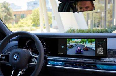 Тепер в автомобілях BMW можна пограти у відеоігри - news.infocar.ua