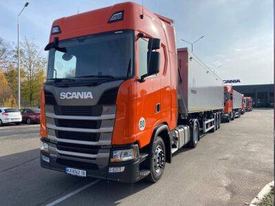 Украинские аграрии получили новейшие зерновозы Scania - autocentre.ua - Украина