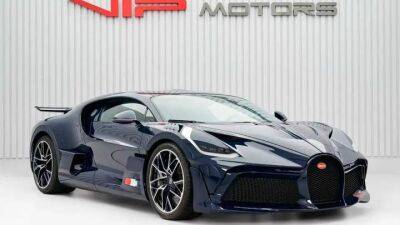 Цена Bugatti Divo за год выросла вдвое - auto.24tv.ua - Эмираты