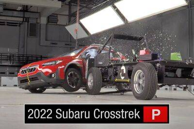 Kia Forte (он же Cerato) и Subaru Crosstrek (XV) провалили новый боковой краш-тест IIHS - kolesa.ru