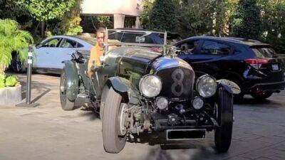 Джейсон Момоа - Как выглядит 90-летний суперкар Bentley за $10 миллионов: видео - auto.24tv.ua - штат Калифорния