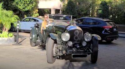 Джейсон Момоа - Голливудский актер засветился на 100-летнем Bentley за 10 миллионов долларов - autocentre.ua - Англия - Лондон - штат Калифорния - county Green