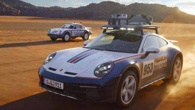 Porsche показала внедорожную версию 911 - auto.24tv.ua - Лос-Анджелес - Париж - Dakar