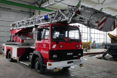 Как в Украине работает пожарная автолестница с кабиной «Клуба четырех» - autocentre.ua