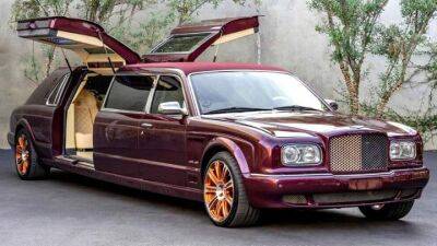 Классический Bentley Arnage превратили в лимузин с дверьми "крыло чайки": фото - auto.24tv.ua