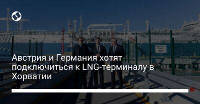 Андрей Пленкович - Карл Нехаммер - Австрия и Германия хотят подключиться к LNG-терминалу в Хорватии - biz.liga.net - Германия - Хорватия - Австрия - Словения