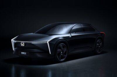 Honda показала концепт e:N2, который ляжет в основу ещё одного семейства моделей - kolesa.ru - Китай - Шанхай