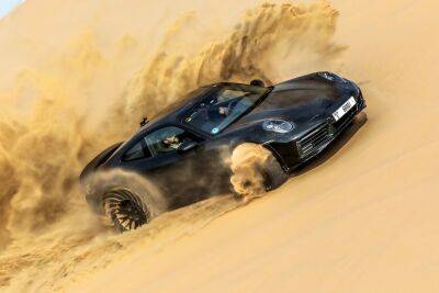 Только хардкор: оффроудный Porsche 911 Dakar готовится к премьере, первые фото - kolesa.ru - Лос-Анджелес - Париж - Дакар - Dakar