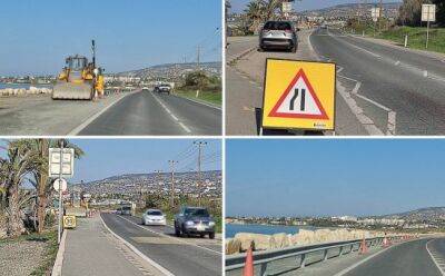 В Пафосе начат ремонт опасной дороги - vkcyprus.com - Кипр
