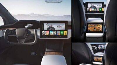 Экран в Tesla стал игровой консолью с тысячами игр - auto.24tv.ua