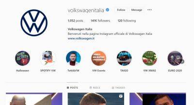 Не заметили: Volkswagen Italia сильно промахнулись с именем в Instagram - autocentre.ua - Италия