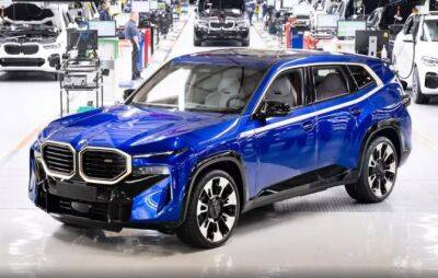 BMW запустил производство гибридного кроссовера XM - autostat.ru - Китай - Сша