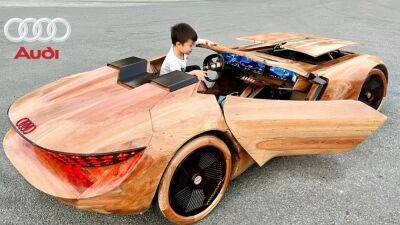 Вьетнамец построил деревянную Audi будущего для своей дочери - autocentre.ua