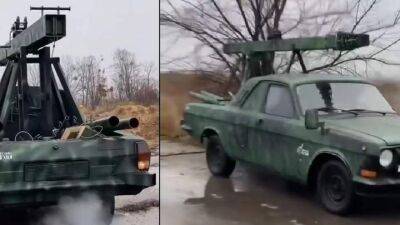 Из старой "Волги" сделали военную радиолокационную станцию - auto.24tv.ua - Украина - Kherson
