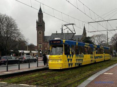 В Гааге начал курсировать трамвай с украинской символикой - autocentre.ua - Украина - Россия - Голландия - Гаага