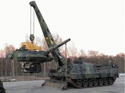 Украина получила очередную БРЕМ Bergepanzer 2 от Германии - autocentre.ua - Украина - Германия