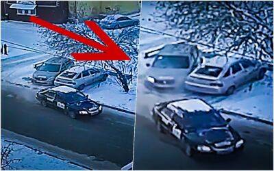 Как не надо буксировать автомобиль с парковки — видеоинструкция - zr.ru - Днр - Лнр - Донбасс