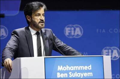 Мохаммед Бен Сулайем - Президент FIA отчитался о работе федерации - f1news.ru