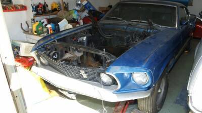 Посмотрите на 53-летний Ford Mustang Mach 1 для дрэга, который полвека простоял в гараже - motor.ru