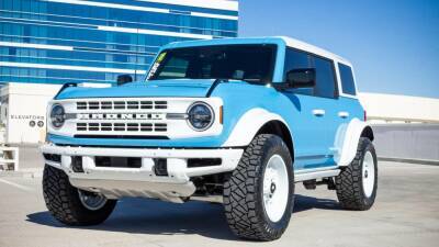 Эксклюзивный Ford Bronco для шоу SEMA продают в четыре раза дороже серийной модели - motor.ru