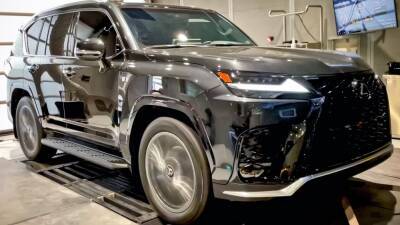 Видео: мощность нового Lexus LX проверили на динамометрическом стенде - motor.ru - Бахрейн