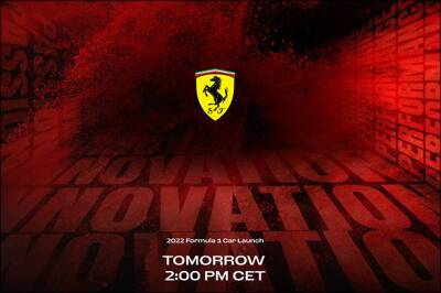 Завтра в 16:00 МСК Ferrari покажет новую машину - f1news.ru