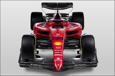 Шарль Леклер - Карлос Сайнс - Маттиа Бинотто - В Ferrari представили новую F1-75 - f1news.ru
