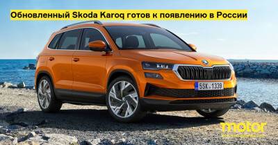 Обновленный Skoda Karoq готов к появлению в России - motor.ru - Россия