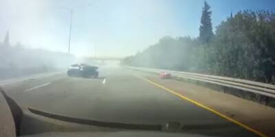 Уличная гонка Ferrari 812 и Seat Cupra закончилась зрелищной аварией (видео) - autocentre.ua - Израиль