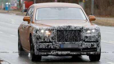 Royce Phantom - Rolls-Royce Phantom - Обновлённый Rolls-Royce Phantom почти лишился камуфляжа - usedcars.ru