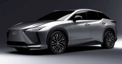 Компания Lexus показала изображения нового электрического кроссовера Lexus RZ 450e - avtonovostidnya.ru