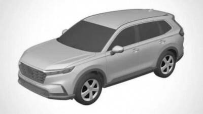 Запатентован кроссовер Honda CR-V нового поколения - usedcars.ru