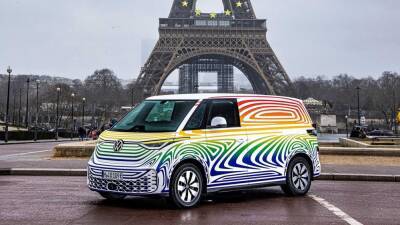 Volkswagen ID.Buzz дебютирует с батареей на 82 кВтч и мотором мощностью 150 кВт - autonews.autoua.net - Норвегия - Лондон - Париж - Амстердам - Копенгаген