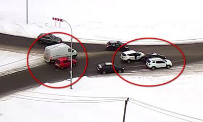 Две одинаковые аварии случились в Петрозаводске почти одновременно: похоже, водители «ослепли» - gubdaily.ru - Петрозаводск