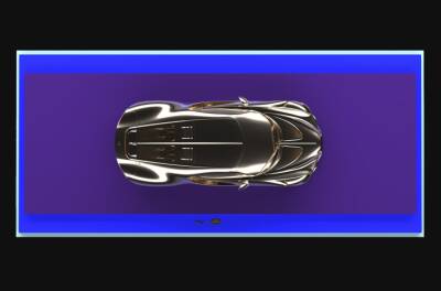 У гиперкара Bugatti La Voiture Noire появилась золотая копия - autocentre.ua